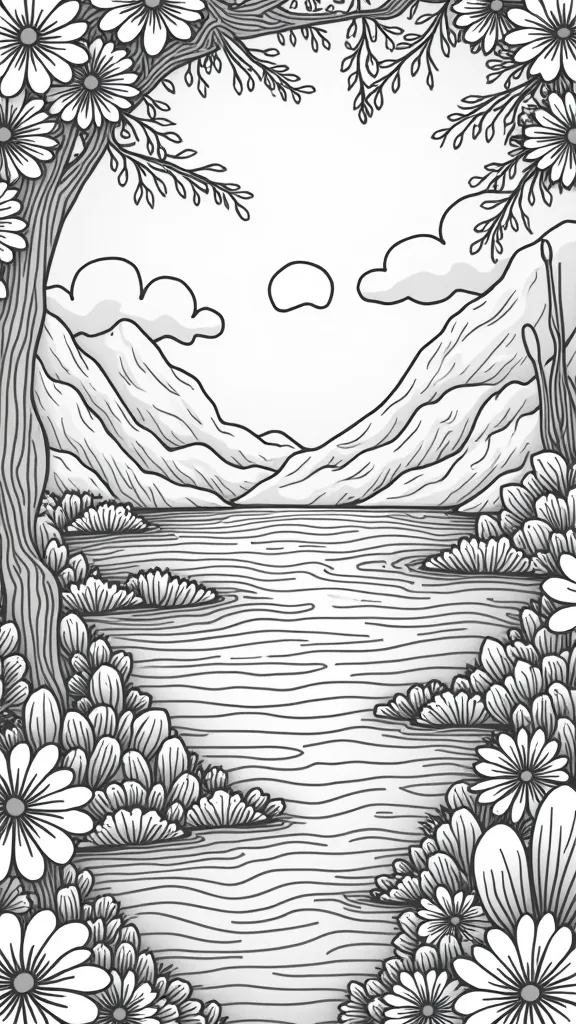 stress free coloring pages